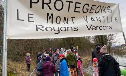 Mobilisation des habitant.e.s et des élu.e.s contre le projet de carrière en Royans-Vercors 