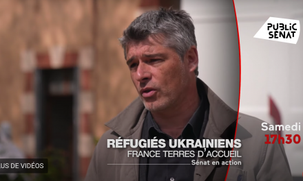 Réfugiés ukrainiens accueillis à Mens : reportage de Public Sénat