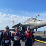 Visite du porte-avions Charles de Gaulle