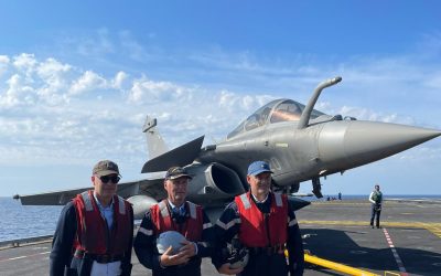 Visite du porte-avions Charles de Gaulle