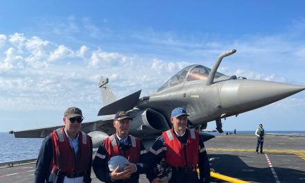 Visite du porte-avions Charles de Gaulle