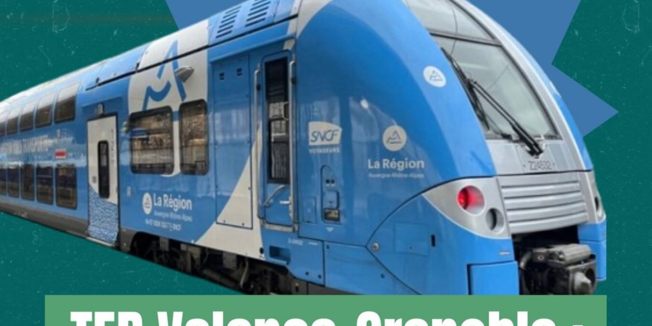 TER Valence-Grenoble : des alternatives doivent être mises en place immédiatement