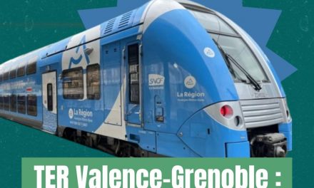 TER Valence-Grenoble : des alternatives doivent être mises en place immédiatement
