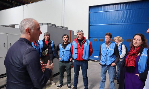 Visite d&rsquo;Heliup : soutenons notre filière photovoltaïque !