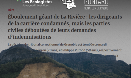 Effondrement de la carrière de La Rivière : quel bilan sur cette affaire ?