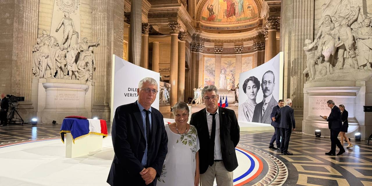 Panthéonisation de Marc et Simonne Bloch